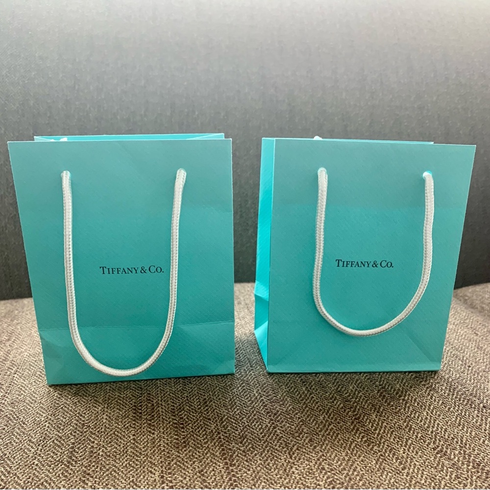 Two Tiffany & Co. Small Gift Bags